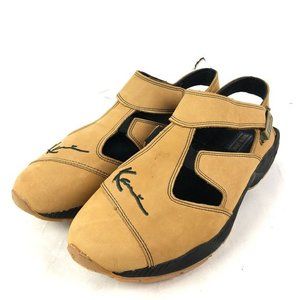 Karl Kani | Shoes | Karl Kani Mens Brown Leather Fisherman Style Slip On  Sandals Size 4 | Poshmark